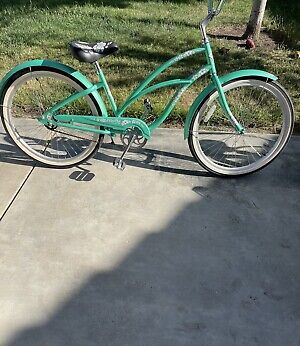 electra red betty cruiser bike