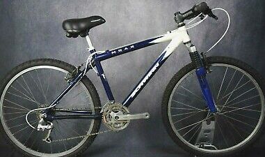 1995 Schwinn Moab 3 Vintage MTB Bike 17" Medium Shimano Canti Steel USA Charity! 